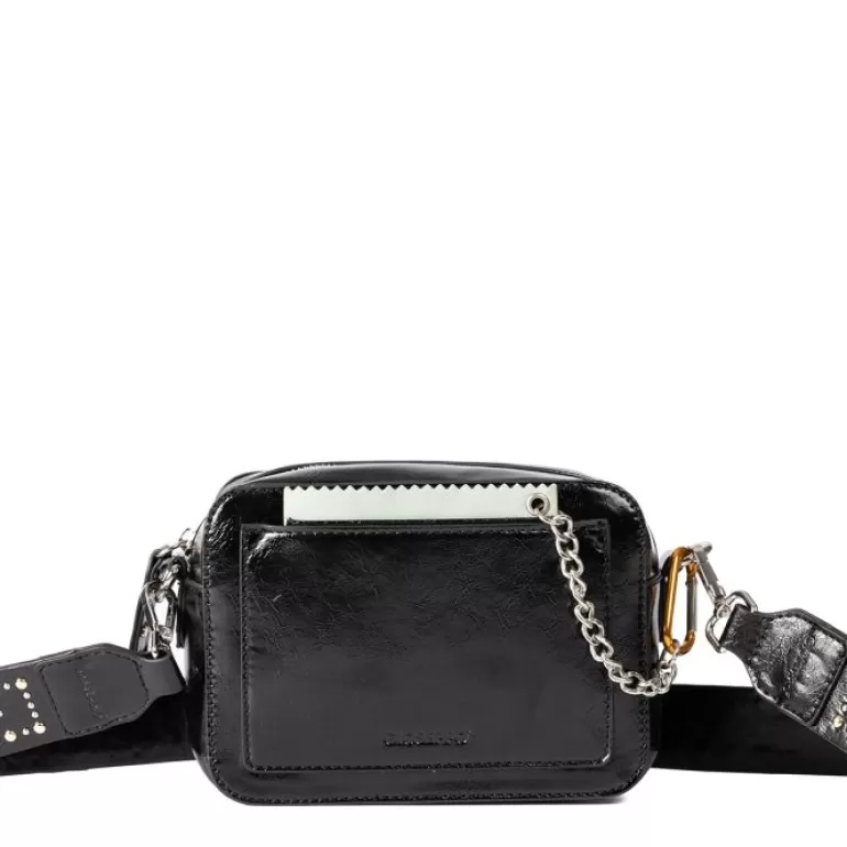 Gioseppo Shoulder Bags*Atna Black Bag With Studded Strap