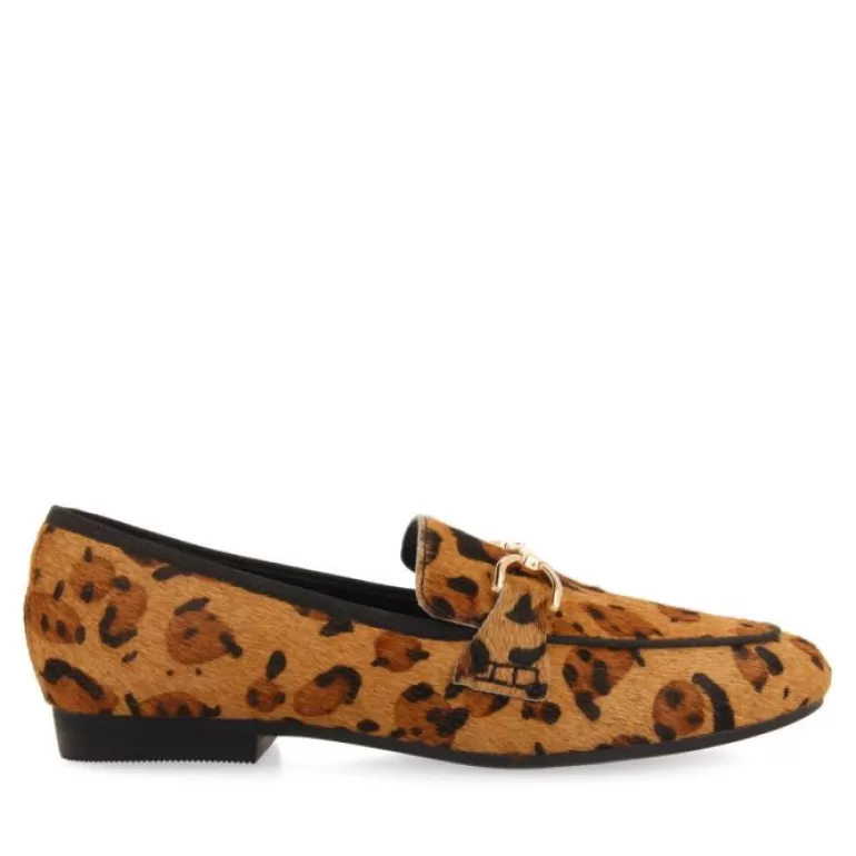 Gioseppo Loafers*Dupree Women'S Leopard-Print Moccasins