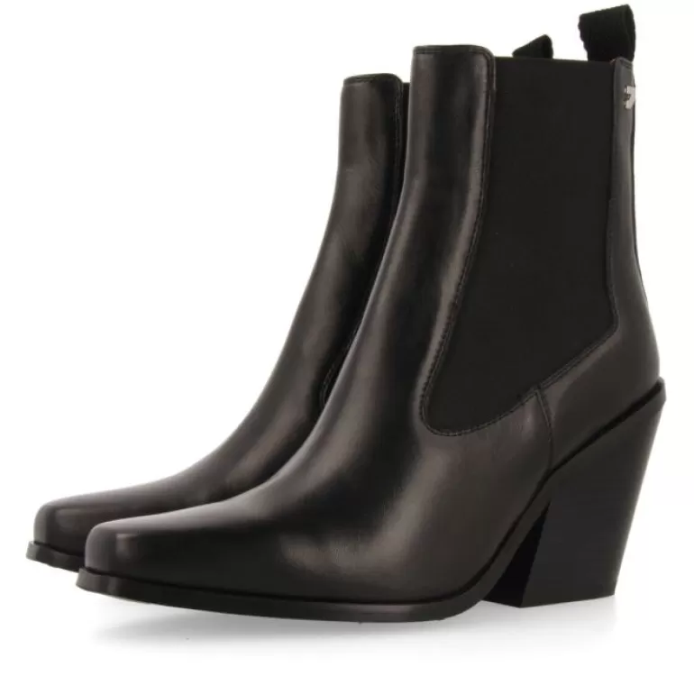 Gioseppo Boots & Ankle Boots*Haiming Women'S Cowboy Boots With Side Elastics And Square Toes