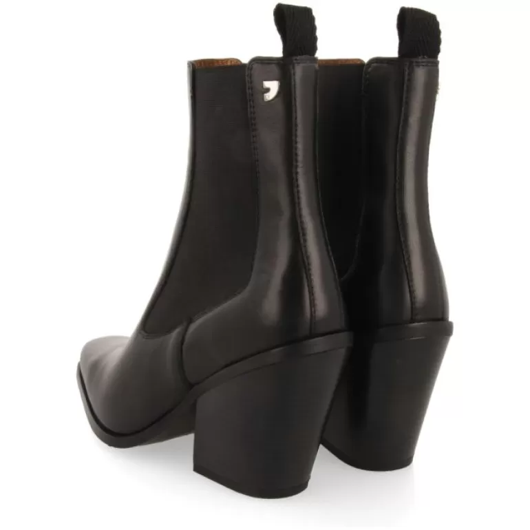 Gioseppo Boots & Ankle Boots*Haiming Women'S Cowboy Boots With Side Elastics And Square Toes